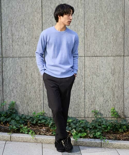 a.v.v / アー・ヴェ・ヴェ ニット・セーター | 【洗濯機で洗える】ジャカードクルーネックニット | 詳細11