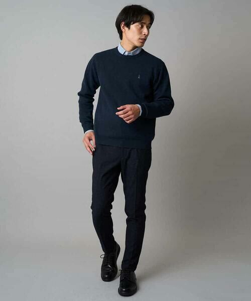 a.v.v / アー・ヴェ・ヴェ ニット・セーター | 【洗濯機で洗える】ジャカードクルーネックニット | 詳細21