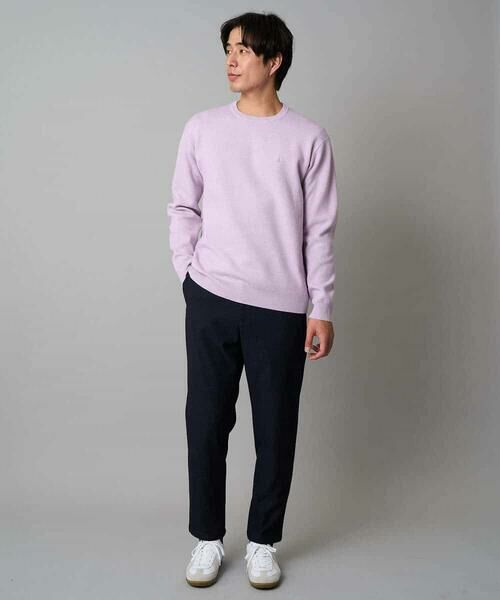 a.v.v / アー・ヴェ・ヴェ ニット・セーター | 【洗濯機で洗える】ジャカードクルーネックニット | 詳細25