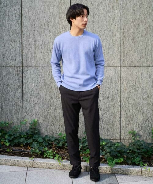 a.v.v / アー・ヴェ・ヴェ ニット・セーター | 【洗濯機で洗える】ジャカードクルーネックニット | 詳細9