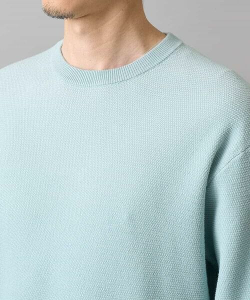 a.v.v / アー・ヴェ・ヴェ ニット・セーター | 【洗濯機で洗える】タックメッシュクルーネックニット | 詳細18