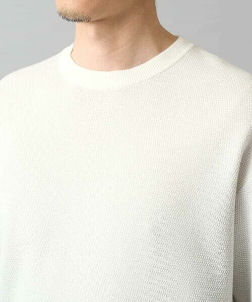 a.v.v / アー・ヴェ・ヴェ ニット・セーター | 【洗濯機で洗える】タックメッシュクルーネックニット | 詳細21