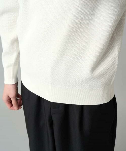 a.v.v / アー・ヴェ・ヴェ ニット・セーター | 【洗濯機で洗える】タックメッシュクルーネックニット | 詳細23