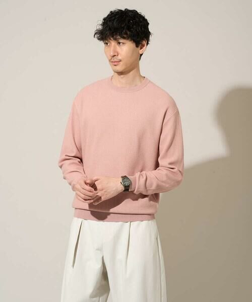 a.v.v / アー・ヴェ・ヴェ ニット・セーター | 【洗濯機で洗える】タックメッシュクルーネックニット | 詳細28