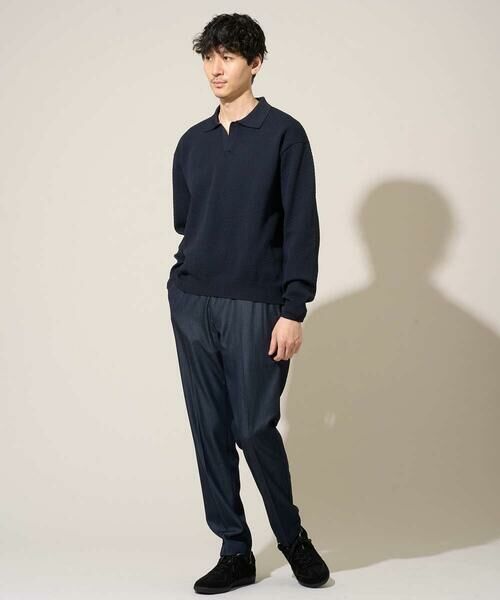 a.v.v / アー・ヴェ・ヴェ ニット・セーター | 【洗濯機で洗える】ポップコーンスキッパーニットポロ | 詳細29