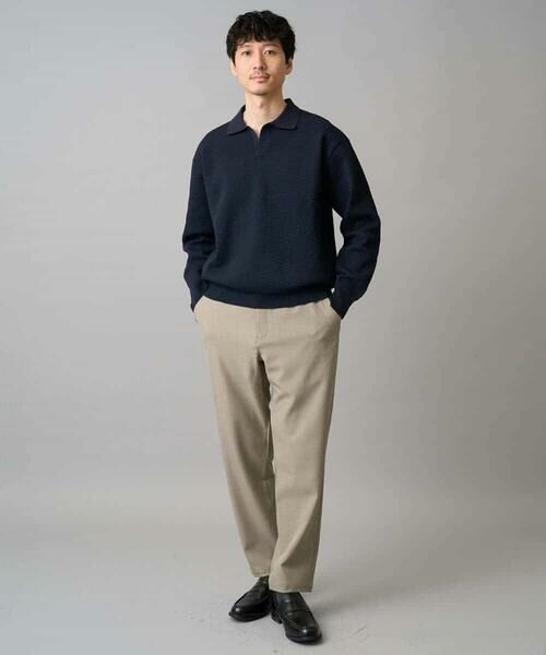 a.v.v / アー・ヴェ・ヴェ ニット・セーター | 【洗濯機で洗える】ポップコーンスキッパーニットポロ | 詳細5