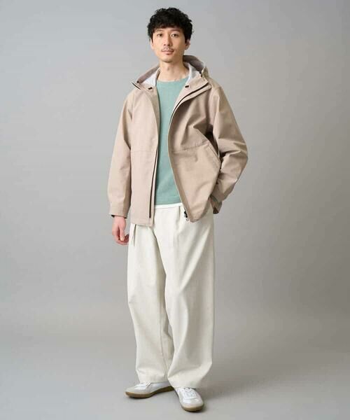 a.v.v / アー・ヴェ・ヴェ その他アウター | 【撥水・防風・花粉防止・ストレッチ】SORONAラミネートコーティングマウンテンパーカー | 詳細1