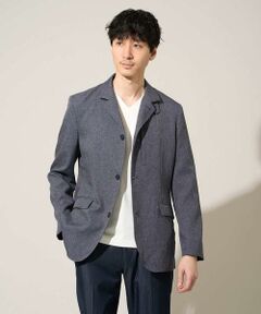 a.v.v / アー・ヴェ・ヴェ セットアップ | 【スマート/イージーケア/洗濯機で洗える/毛玉になりにくい/ストレッチ】ドライタッチメランジコンバーチブルジャケット