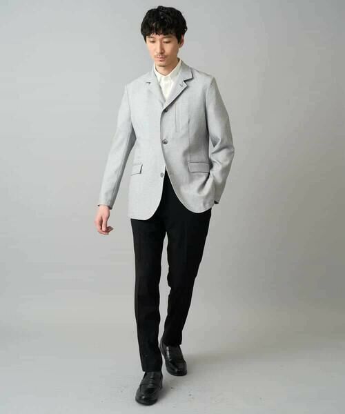 a.v.v / アー・ヴェ・ヴェ セットアップ | 【スマート/イージーケア/洗濯機で洗える/毛玉になりにくい/ストレッチ】ドライタッチメランジコンバーチブルジャケット | 詳細10