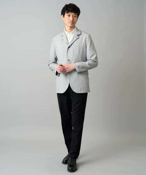 a.v.v / アー・ヴェ・ヴェ セットアップ | 【スマート/イージーケア/洗濯機で洗える/毛玉になりにくい/ストレッチ】ドライタッチメランジコンバーチブルジャケット | 詳細11