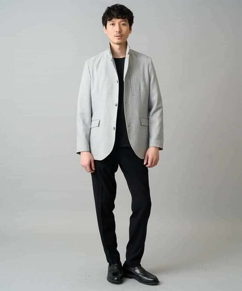 a.v.v / アー・ヴェ・ヴェ セットアップ | 【スマート/イージーケア/洗濯機で洗える/毛玉になりにくい/ストレッチ】ドライタッチメランジコンバーチブルジャケット | 詳細13