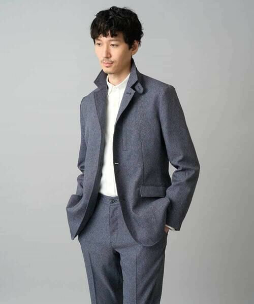 a.v.v / アー・ヴェ・ヴェ セットアップ | 【スマート/イージーケア/洗濯機で洗える/毛玉になりにくい/ストレッチ】ドライタッチメランジコンバーチブルジャケット | 詳細21