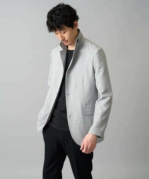 a.v.v / アー・ヴェ・ヴェ セットアップ | 【スマート/イージーケア/洗濯機で洗える/毛玉になりにくい/ストレッチ】ドライタッチメランジコンバーチブルジャケット | 詳細25