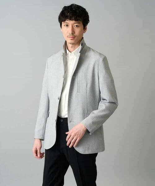 a.v.v / アー・ヴェ・ヴェ セットアップ | 【スマート/イージーケア/洗濯機で洗える/毛玉になりにくい/ストレッチ】ドライタッチメランジコンバーチブルジャケット | 詳細26