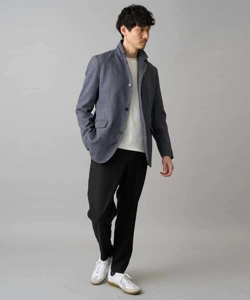 a.v.v / アー・ヴェ・ヴェ セットアップ | 【スマート/イージーケア/洗濯機で洗える/毛玉になりにくい/ストレッチ】ドライタッチメランジコンバーチブルジャケット | 詳細5