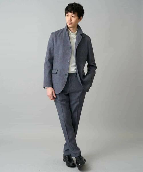 a.v.v / アー・ヴェ・ヴェ セットアップ | 【スマート/イージーケア/洗濯機で洗える/毛玉になりにくい/ストレッチ】ドライタッチメランジコンバーチブルジャケット | 詳細8