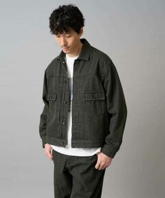 a.v.v / アー・ヴェ・ヴェ Gジャン・デニムジャケット | 【洗濯機で洗える】ワイドシルエットデニムジャケット