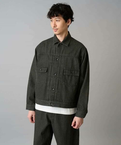 a.v.v / アー・ヴェ・ヴェ Gジャン・デニムジャケット | 【洗濯機で洗える】ワイドシルエットデニムジャケット | 詳細19