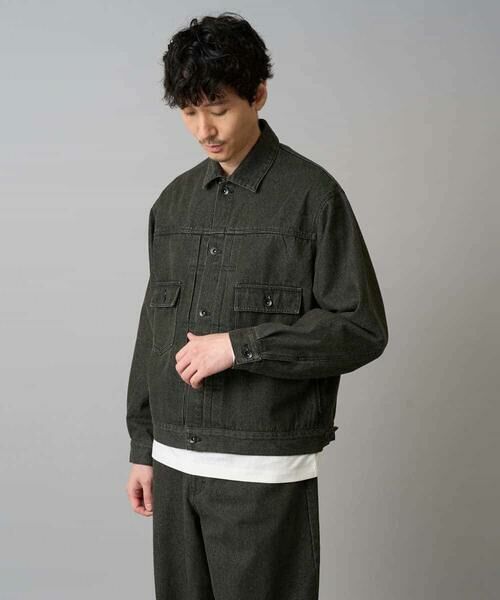 a.v.v / アー・ヴェ・ヴェ Gジャン・デニムジャケット | 【洗濯機で洗える】ワイドシルエットデニムジャケット | 詳細20