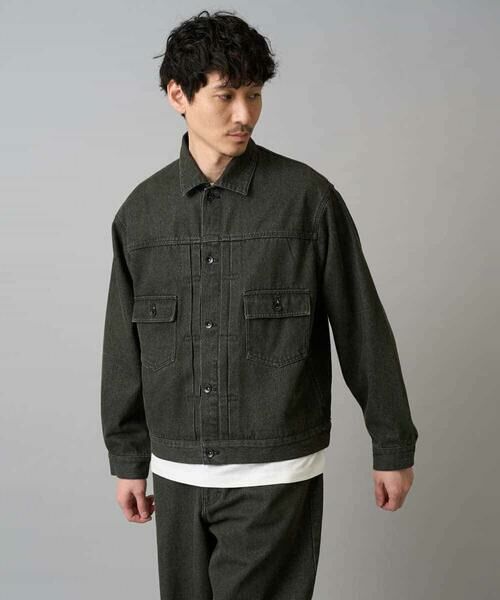 a.v.v / アー・ヴェ・ヴェ Gジャン・デニムジャケット | 【洗濯機で洗える】ワイドシルエットデニムジャケット | 詳細21