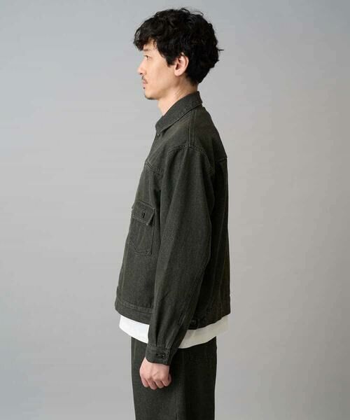 a.v.v / アー・ヴェ・ヴェ Gジャン・デニムジャケット | 【洗濯機で洗える】ワイドシルエットデニムジャケット | 詳細22