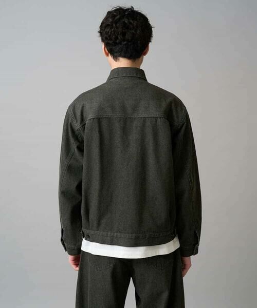 a.v.v / アー・ヴェ・ヴェ Gジャン・デニムジャケット | 【洗濯機で洗える】ワイドシルエットデニムジャケット | 詳細23