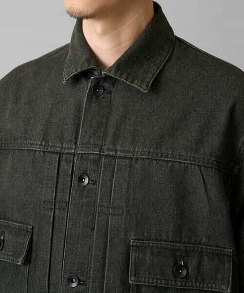 a.v.v / アー・ヴェ・ヴェ Gジャン・デニムジャケット | 【洗濯機で洗える】ワイドシルエットデニムジャケット | 詳細24