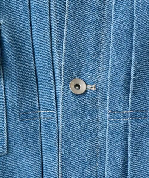 a.v.v / アー・ヴェ・ヴェ Gジャン・デニムジャケット | 【洗濯機で洗える】ワイドシルエットデニムジャケット | 詳細30