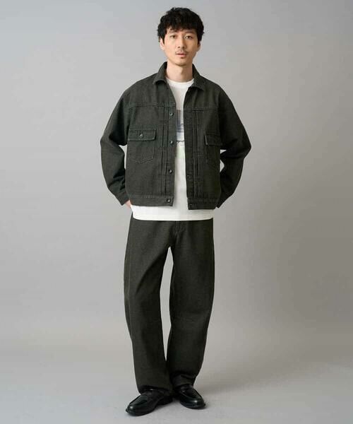 a.v.v / アー・ヴェ・ヴェ Gジャン・デニムジャケット | 【洗濯機で洗える】ワイドシルエットデニムジャケット | 詳細7