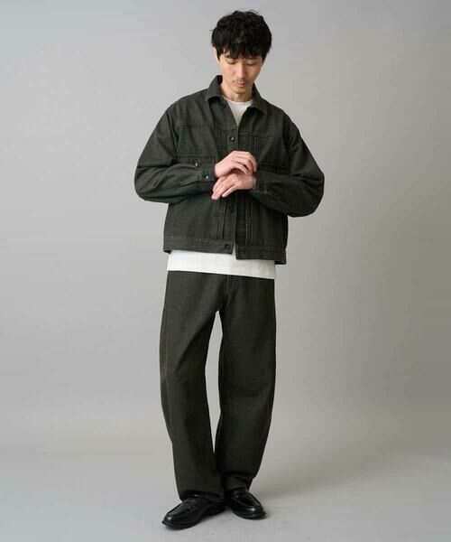 a.v.v / アー・ヴェ・ヴェ Gジャン・デニムジャケット | 【洗濯機で洗える】ワイドシルエットデニムジャケット | 詳細9