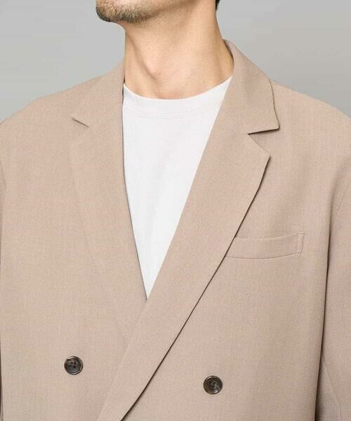 a.v.v / アー・ヴェ・ヴェ セットアップ | 【イージーケア/洗濯機で洗える/毛玉になりにくい/ストレッチ】メッシュストレッチダブルブレストジャケット | 詳細19