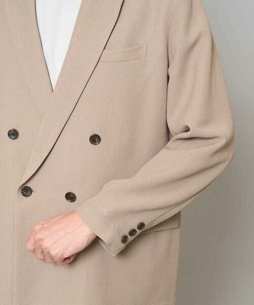 a.v.v / アー・ヴェ・ヴェ セットアップ | 【イージーケア/洗濯機で洗える/毛玉になりにくい/ストレッチ】メッシュストレッチダブルブレストジャケット | 詳細20