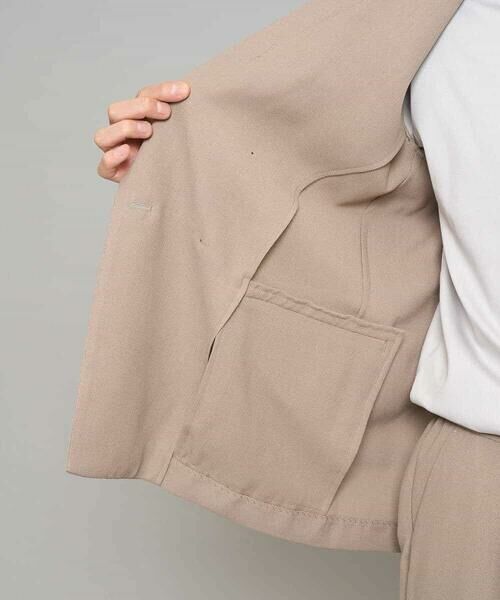 a.v.v / アー・ヴェ・ヴェ セットアップ | 【イージーケア/洗濯機で洗える/毛玉になりにくい/ストレッチ】メッシュストレッチダブルブレストジャケット | 詳細23