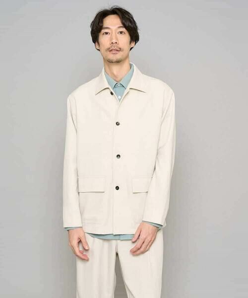 a.v.v / アー・ヴェ・ヴェ セットアップ | 【イージーケア/洗濯機で洗える/速乾/毛玉になりにくい/ストレッチ】メランジストレッチカバーオール | 詳細24