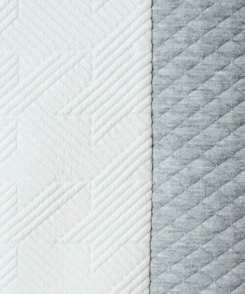 a.v.v / アー・ヴェ・ヴェ スウェット | 【イージーケア/洗濯機で洗える】フクレジャカード縦切替プルオーバー | 詳細10