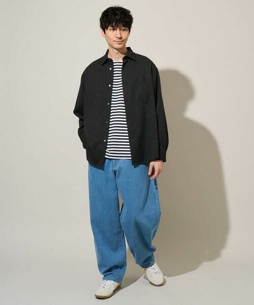 a.v.v / アー・ヴェ・ヴェ カットソー | 春のレイヤードコーデに欠かせない人気アイテム【洗濯機で洗える】ベーシックボーダー | 詳細12