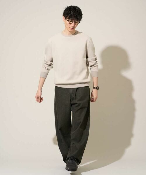 a.v.v / アー・ヴェ・ヴェ カットソー | 【イージーケア/洗濯機で洗える/毛玉になりにくい/ストレッチ】サッカーダンボールプルオーバー | 詳細29