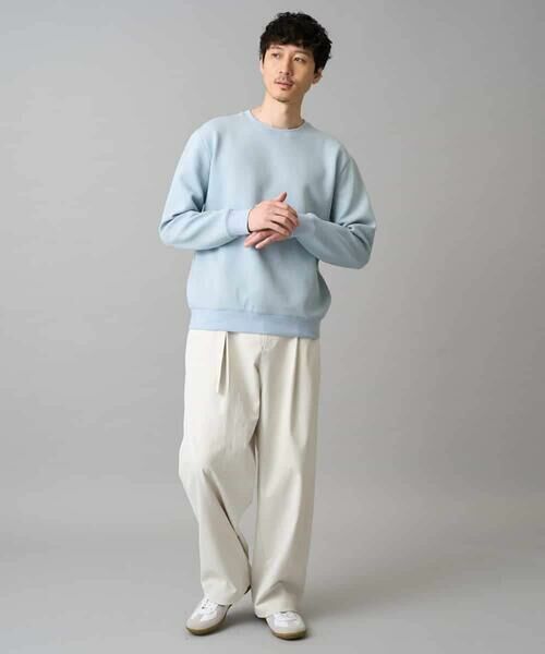 a.v.v / アー・ヴェ・ヴェ カットソー | 【イージーケア/洗濯機で洗える/毛玉になりにくい/ストレッチ】サッカーダンボールプルオーバー | 詳細8