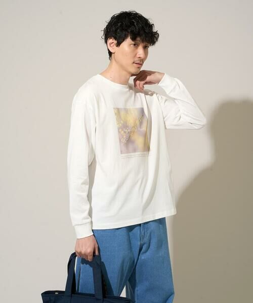 a.v.v / アー・ヴェ・ヴェ カットソー | フォトグラファーコラボ ワイドシルエットカットソー | 詳細1