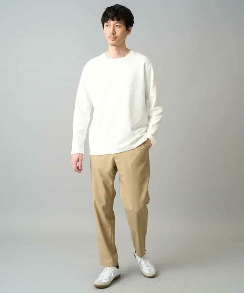 a.v.v / アー・ヴェ・ヴェ カットソー | 【イージーケア/洗濯機で洗える/毛玉になりにくい】キカジャガードクルーネックプルオーバー | 詳細1