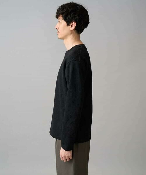 a.v.v / アー・ヴェ・ヴェ カットソー | 【イージーケア/洗濯機で洗える/毛玉になりにくい】キカジャガードクルーネックプルオーバー | 詳細14