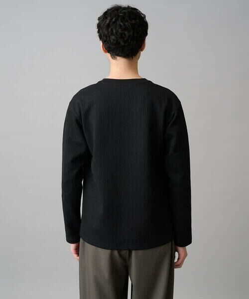 a.v.v / アー・ヴェ・ヴェ カットソー | 【イージーケア/洗濯機で洗える/毛玉になりにくい】キカジャガードクルーネックプルオーバー | 詳細15