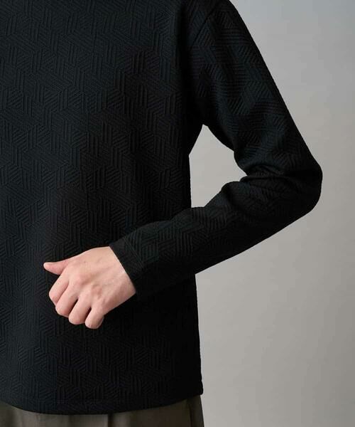 a.v.v / アー・ヴェ・ヴェ カットソー | 【イージーケア/洗濯機で洗える/毛玉になりにくい】キカジャガードクルーネックプルオーバー | 詳細16