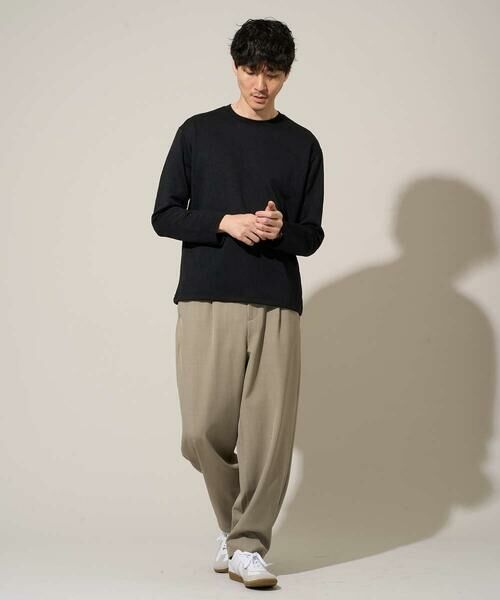 a.v.v / アー・ヴェ・ヴェ カットソー | 【イージーケア/洗濯機で洗える/毛玉になりにくい】キカジャガードクルーネックプルオーバー | 詳細22