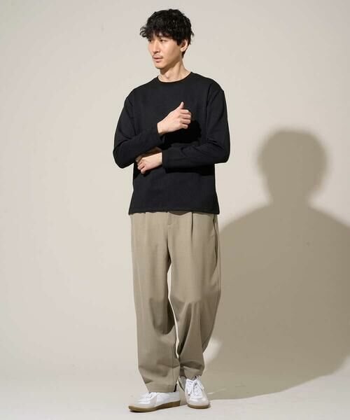 a.v.v / アー・ヴェ・ヴェ カットソー | 【イージーケア/洗濯機で洗える/毛玉になりにくい】キカジャガードクルーネックプルオーバー | 詳細23