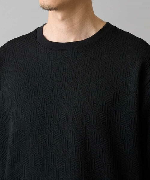 a.v.v / アー・ヴェ・ヴェ カットソー | 【イージーケア/洗濯機で洗える/毛玉になりにくい】キカジャガードクルーネックプルオーバー | 詳細6
