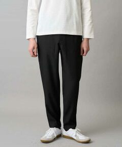a.v.v / アー・ヴェ・ヴェ チノ・ワークパンツ | 【イージーケア/洗濯機で洗える/毛玉になりにくい/ストレッチ】メランジツイルセミルーズパンツ