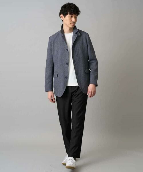 a.v.v / アー・ヴェ・ヴェ チノ・ワークパンツ | 【イージーケア/洗濯機で洗える/毛玉になりにくい/ストレッチ】メランジツイルセミルーズパンツ | 詳細17