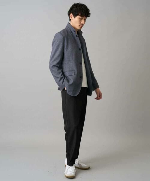 a.v.v / アー・ヴェ・ヴェ チノ・ワークパンツ | 【イージーケア/洗濯機で洗える/毛玉になりにくい/ストレッチ】メランジツイルセミルーズパンツ | 詳細19