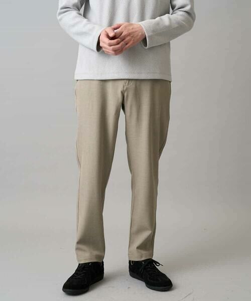 a.v.v / アー・ヴェ・ヴェ チノ・ワークパンツ | 【イージーケア/洗濯機で洗える/毛玉になりにくい/ストレッチ】メランジツイルセミルーズパンツ | 詳細20